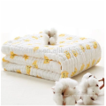 100% Bio Musselin Baumwolle Baby Badetücher Auch warm für Babydecke, zum Schlafen / Kuscheln / Spielzeit / Kinderwagen Cover verwendet